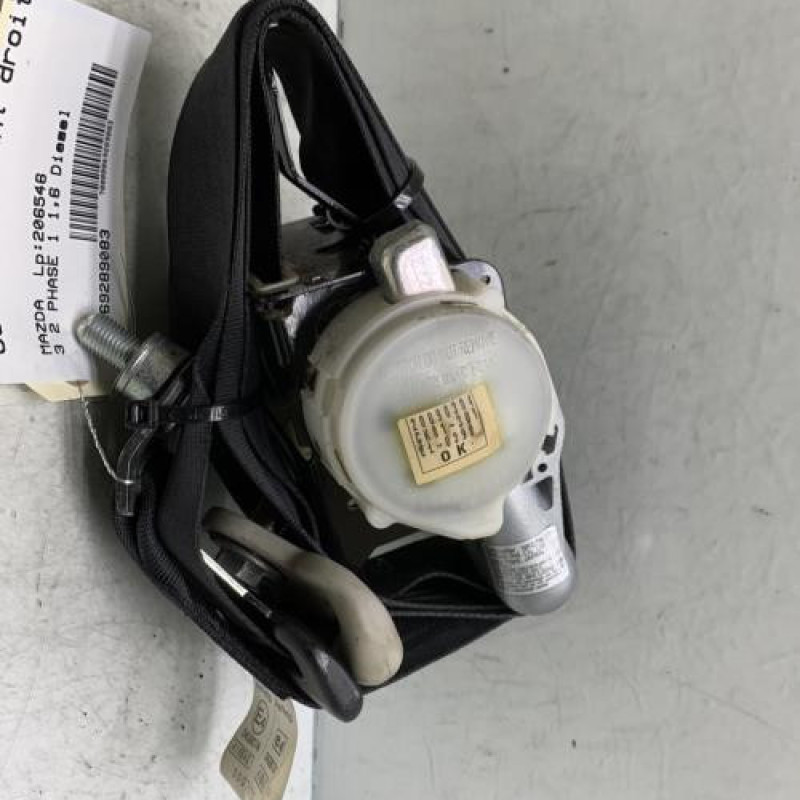 Pretensionneur de ceinture avant droit MAZDA 3 2 Photo n°2