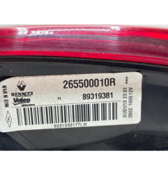 Feu arriere principal droit (feux) RENAULT MEGANE 3