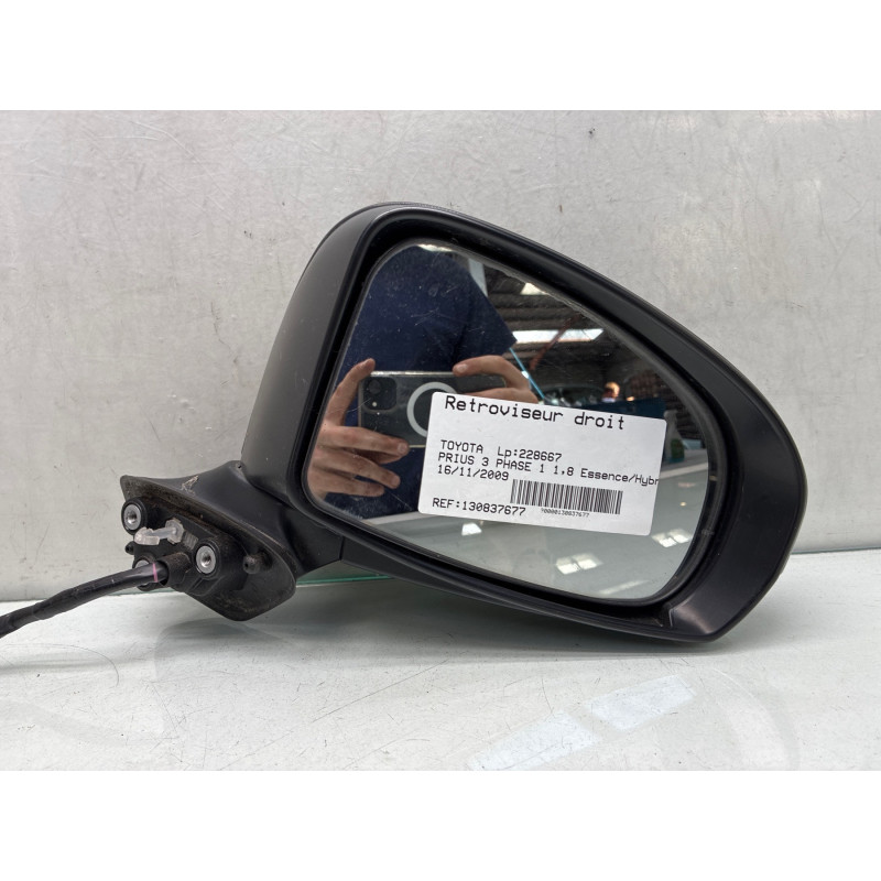 Retroviseur droit TOYOTA PRIUS 3 Photo n°5