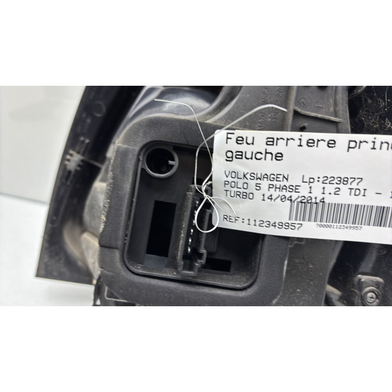 Feu arriere principal gauche (feux) VOLKSWAGEN POLO 5 Photo n°7