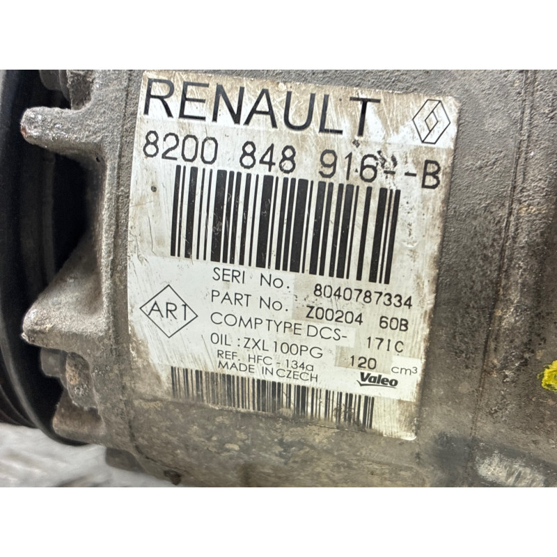 Compresseur clim RENAULT MASTER 3 Photo n°4