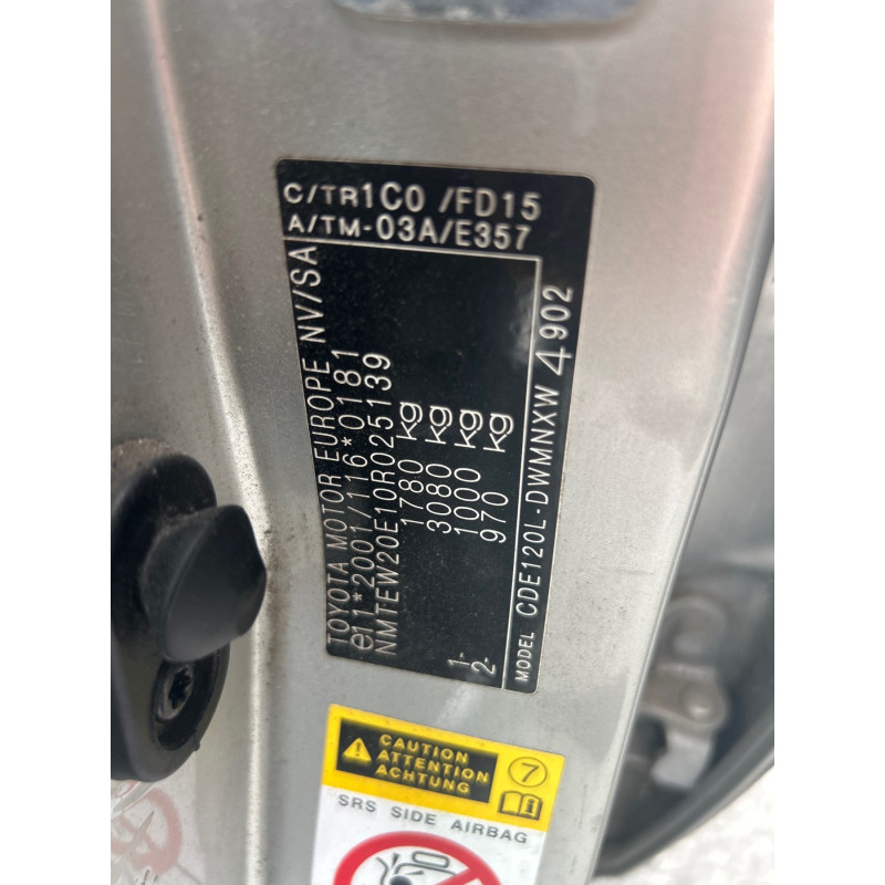 Moteur TOYOTA COROLLA 10 Photo n°17