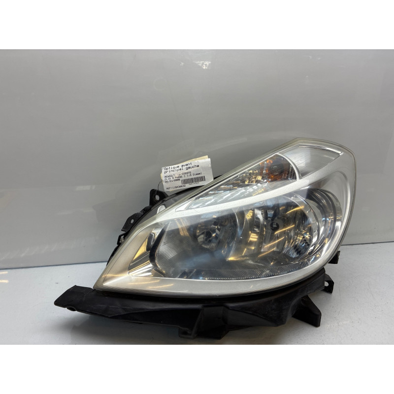 Optique avant principal gauche (feux)(phare) RENAULT CLIO 3 Photo n°5