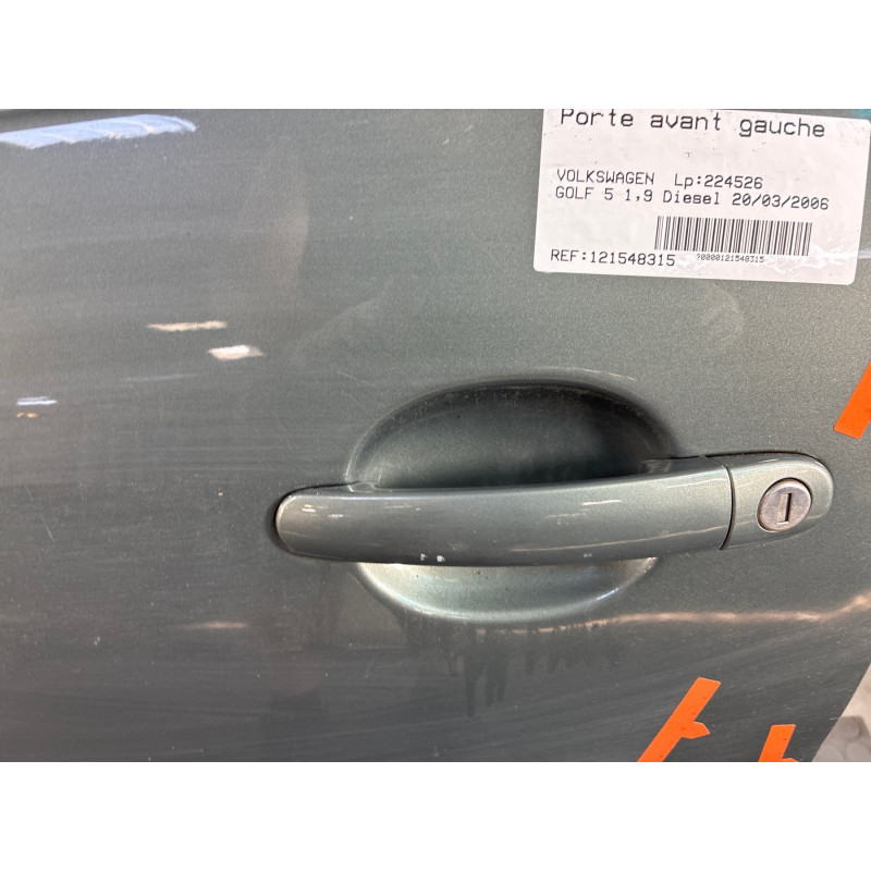 Porte avant gauche VOLKSWAGEN GOLF 5 Photo n°3