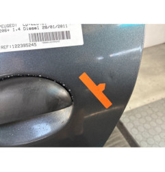 Porte arriere gauche PEUGEOT 206+