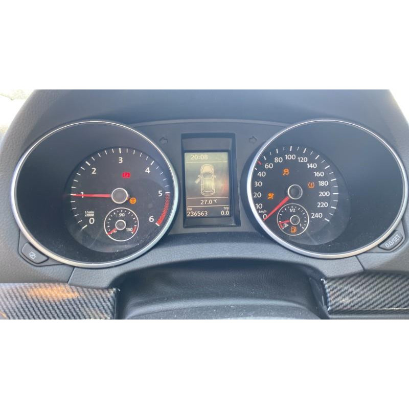 Plage arriere VOLKSWAGEN GOLF 6 Photo n°17