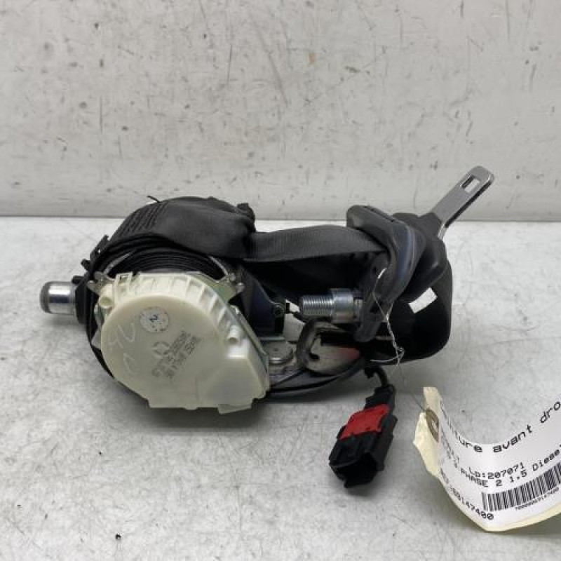 Pretensionneur de ceinture avant droit RENAULT CLIO 3 Photo n°1