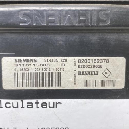 Calculateur moteur RENAULT CLIO 2