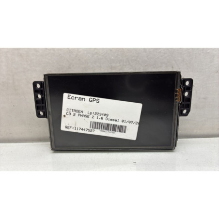 Ecran GPS CITROEN C3 2 Photo n°1