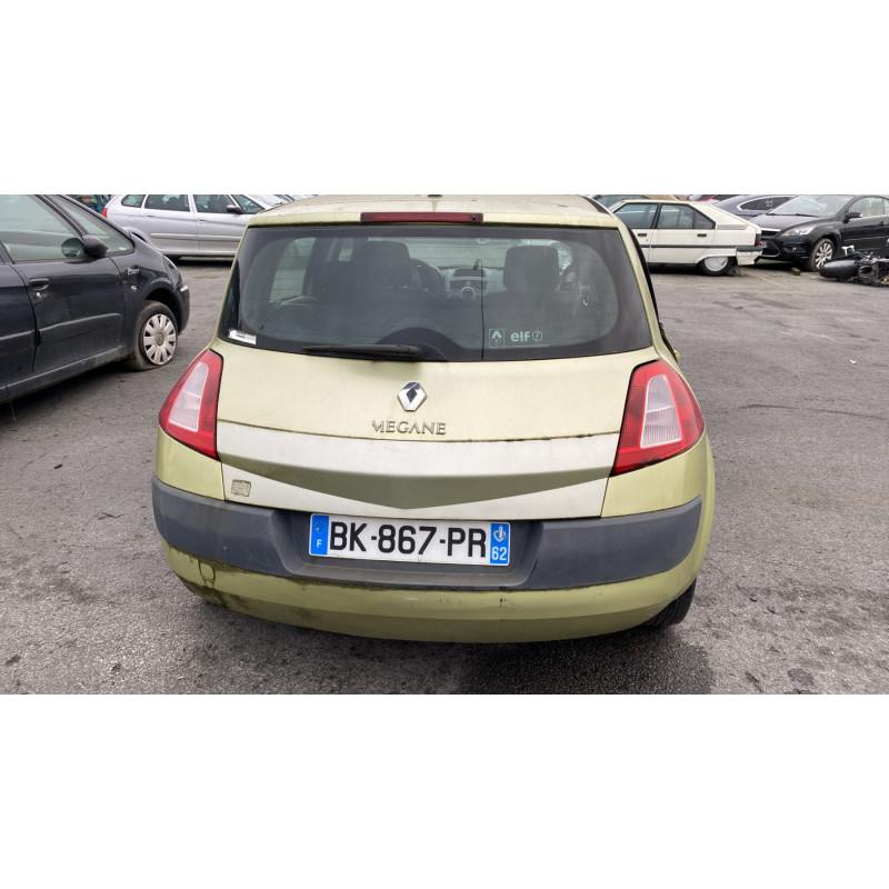 Plage arriere RENAULT MEGANE 2 Photo n°9