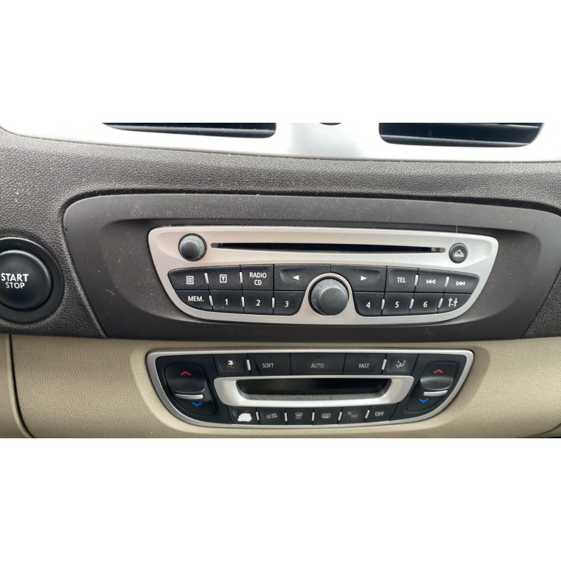 Plage arriere RENAULT SCENIC 3 Photo n°10