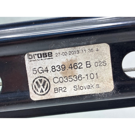 Leve vitre electrique arriere droit VOLKSWAGEN GOLF 7