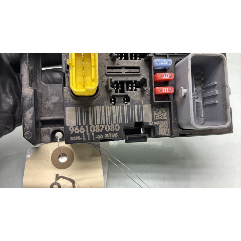 Boitier servitude moteur (BSM) PEUGEOT 307 Photo n°2