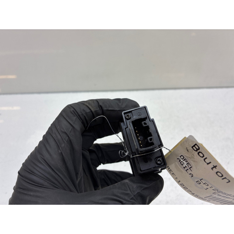 Bouton de warning OPEL AGILA B Photo n°3