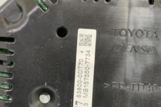 Compteur TOYOTA YARIS 3