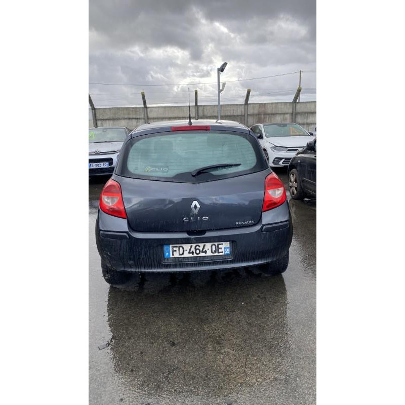 Plage arriere RENAULT CLIO 3 Photo n°16