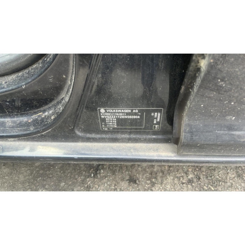 Plage arriere VOLKSWAGEN TOURAN 1 Photo n°7