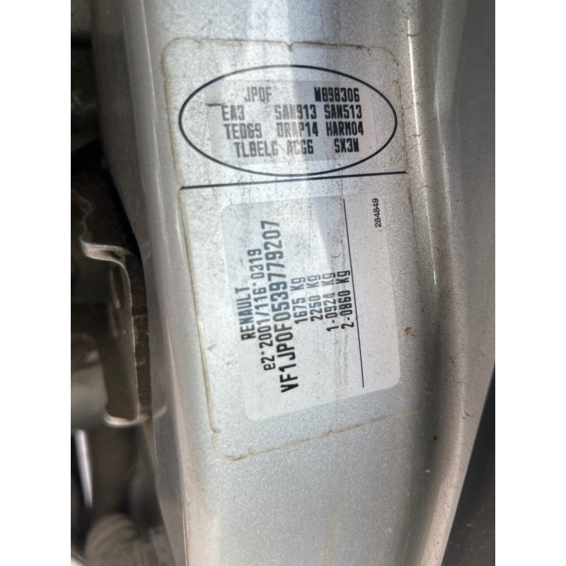 Malle/Hayon arriere RENAULT MODUS Photo n°13