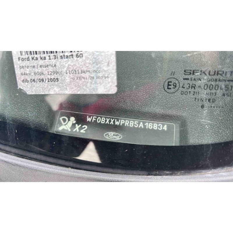 Leve vitre electrique avant gauche FORD KA 1 Photo n°17