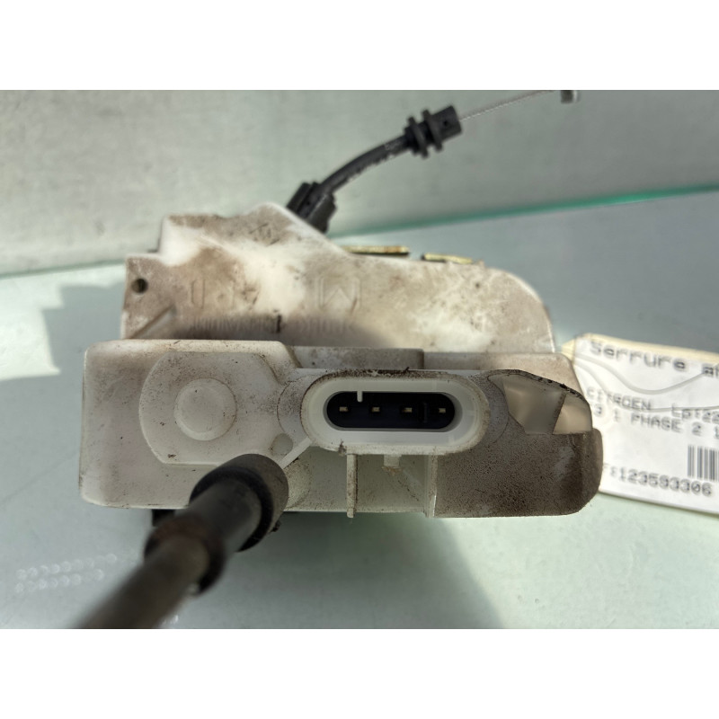Serrure arriere droit CITROEN C3 1 Photo n°1