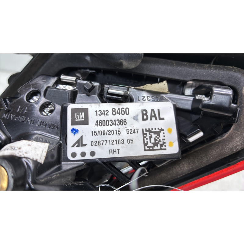 Feu arriere secondaire droit (feux) OPEL CORSA E Photo n°3