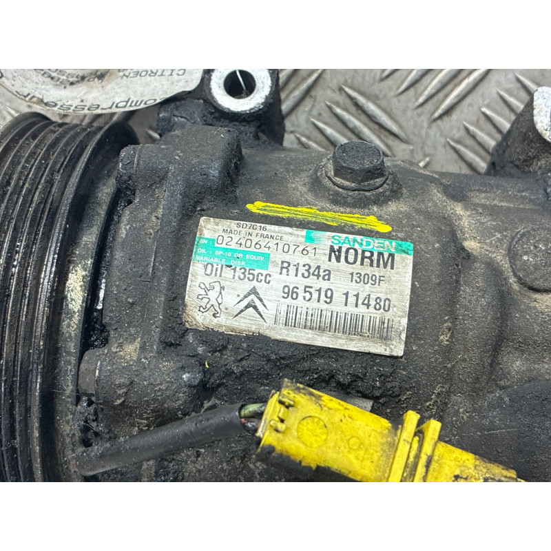 Compresseur clim CITROEN C4 GRAND PICASSO 1 Photo n°5
