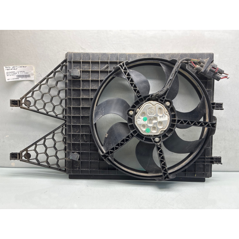 Moto ventilateur radiateur VOLKSWAGEN POLO 5 Photo n°3