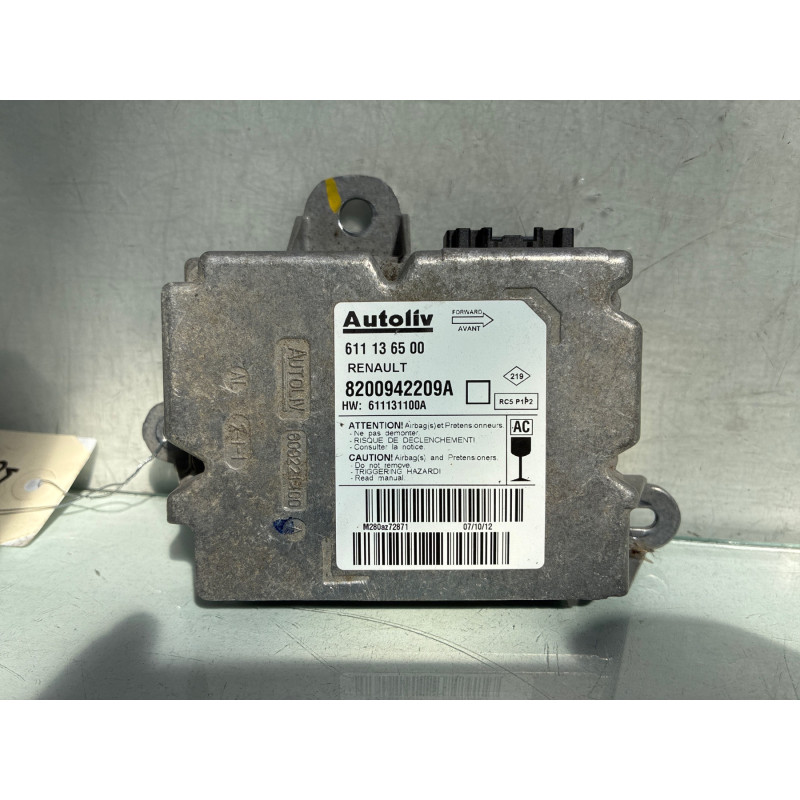 Boitier air bag RENAULT MASTER 3 Photo n°4