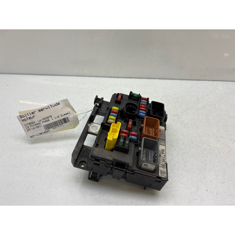 Boitier servitude moteur (BSM) CITROEN C3 PICASSO Photo n°4