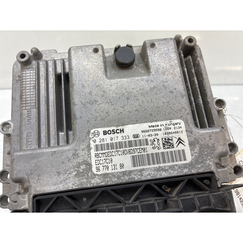 Calculateur moteur CITROEN C3 PICASSO Photo n°3
