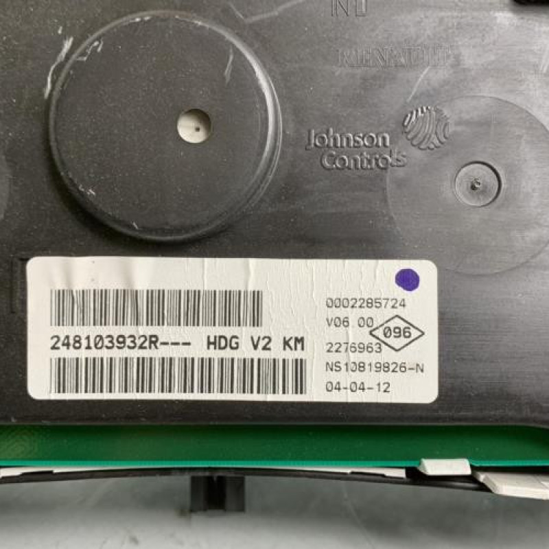 Compteur DACIA LODGY Photo n°3