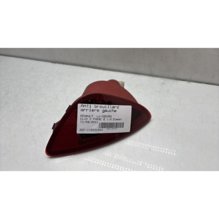 Anti brouillard arriere gauche RENAULT CLIO 3 Photo n°1