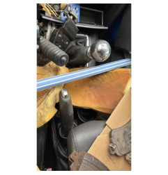 Attache ceinture avant gauche PEUGEOT 407