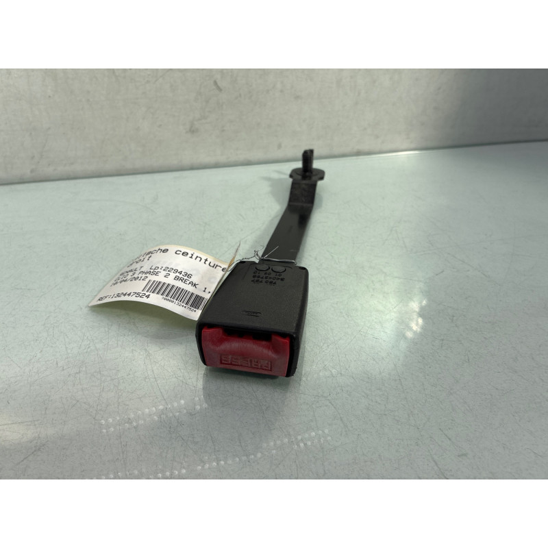 Attache ceinture avant droit RENAULT CLIO 3 Photo n°4