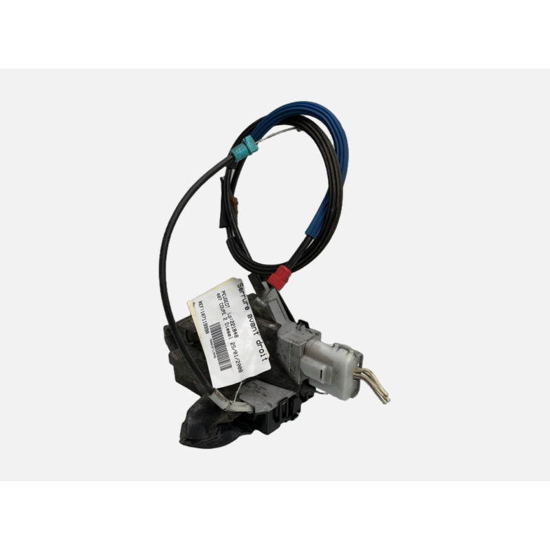 Serrure avant droit PEUGEOT 407 Photo n°4