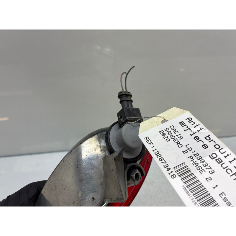 Anti brouillard arriere gauche DACIA SANDERO 2 Photo n°4