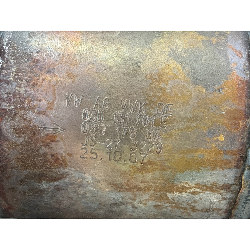 Catalyseur (echappement) VOLKSWAGEN POLO 5 Photo n°3