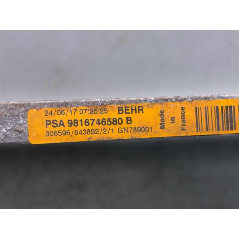 Condenseur de clim CITROEN C4 PICASSO 2 Photo n°7