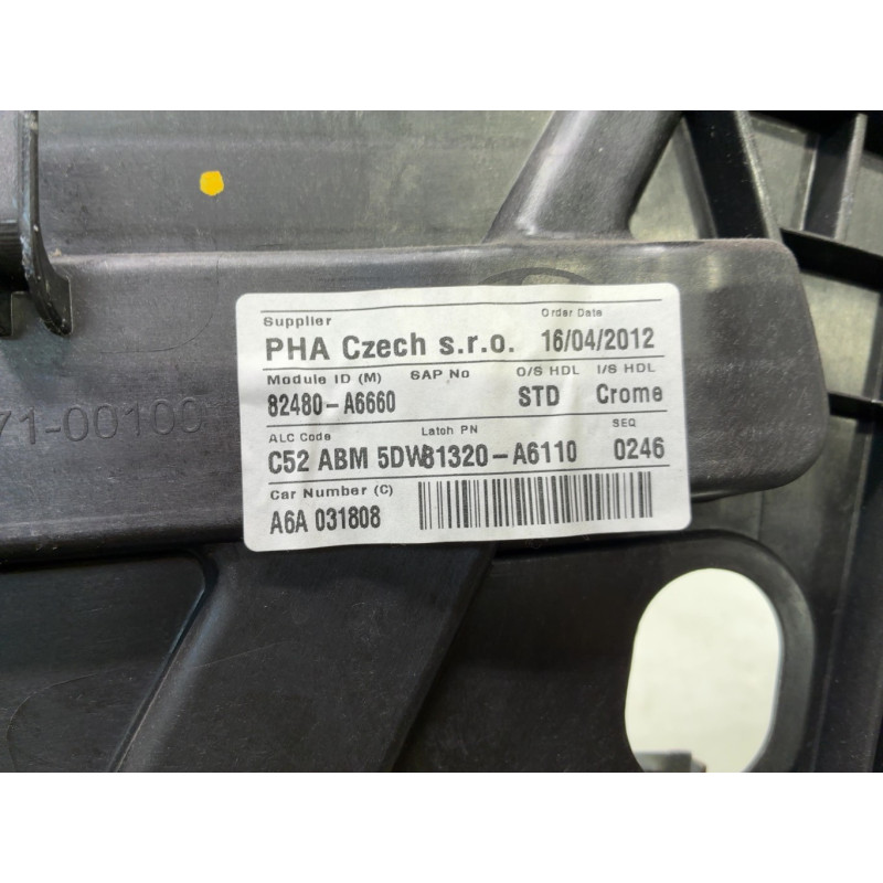 Leve vitre electrique avant droit HYUNDAI I 30 2 Photo n°3