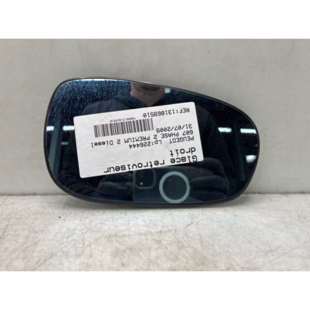Glace retroviseur droit PEUGEOT 607