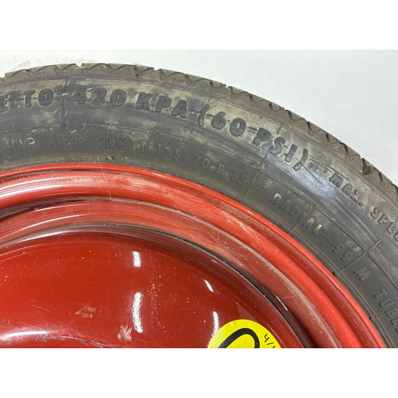 Roue de secours SUZUKI SWIFT 4 Photo n°3