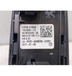 Interrupteur de leve vitre avant gauche CITROEN C4 PICASSO 2