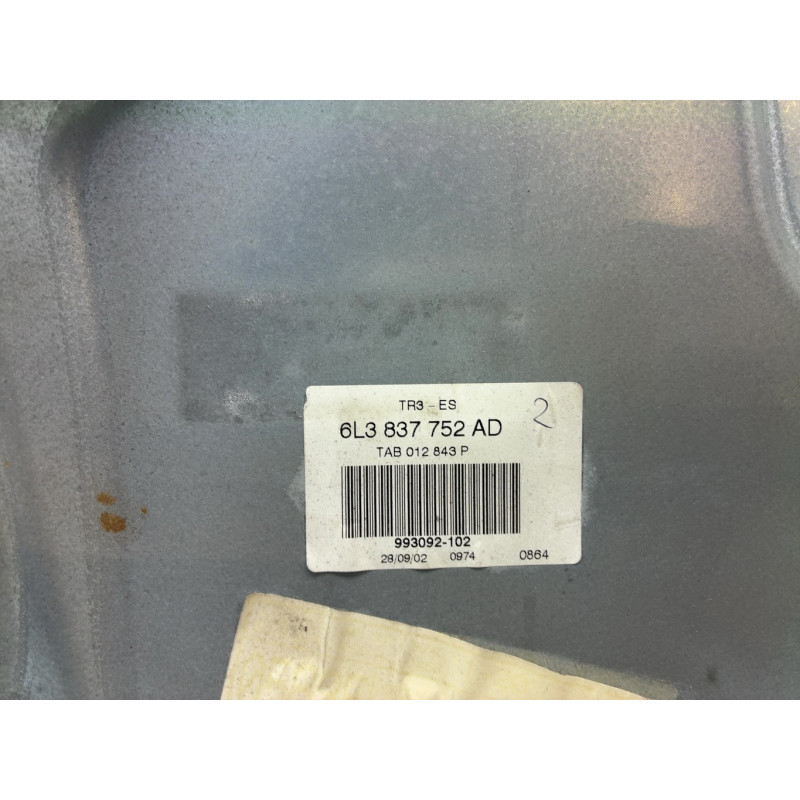 Leve vitre electrique avant droit SEAT IBIZA 3 Photo n°7
