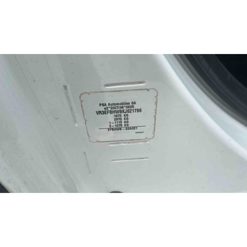 PEUGEOT PARTNER 3 PHASE 1 1.6 BLUE HDI - 8V TURBO Photo n°15