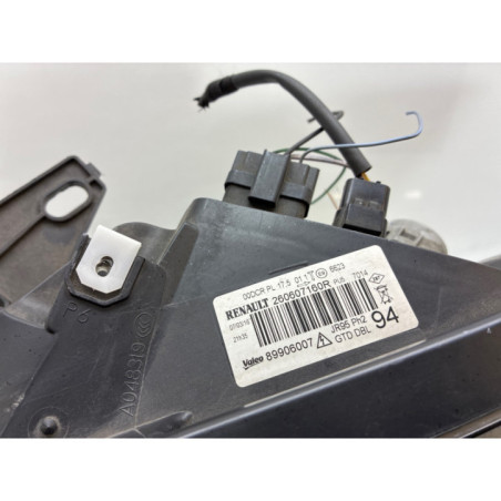 Optique avant principal gauche (feux)(phare) RENAULT SCENIC 3