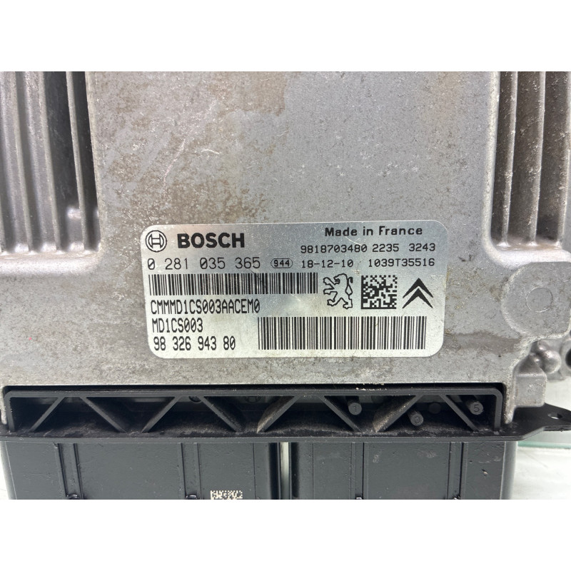 Calculateur moteur PEUGEOT 208 1 Photo n°3