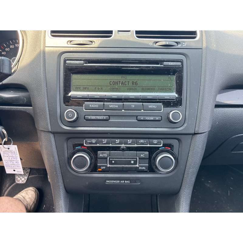 Plage arriere VOLKSWAGEN GOLF 6 Photo n°13