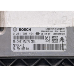 Calculateur moteur PEUGEOT 208 1