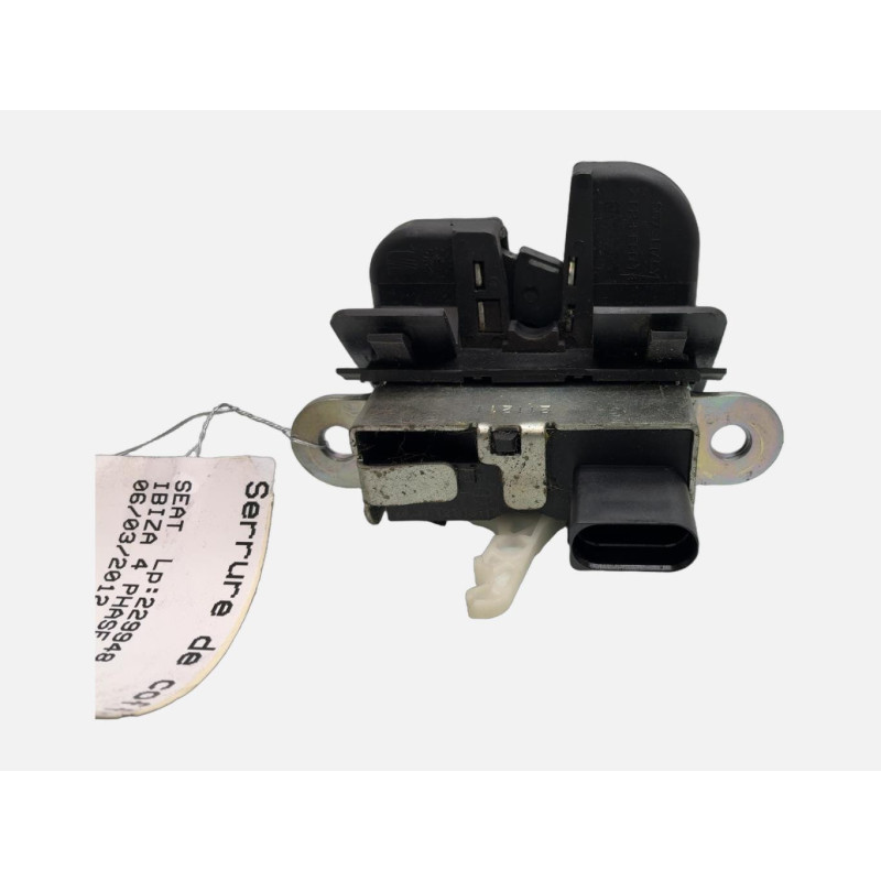 Serrure de coffre SEAT IBIZA 4 Photo n°2