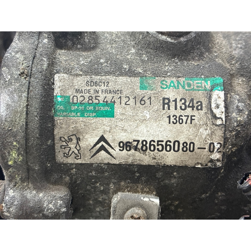 Compresseur clim CITROEN C3 2 Photo n°3